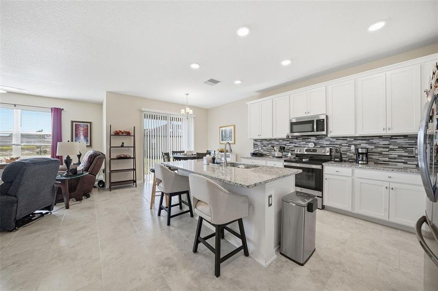 Furnished interior view inside a new home in Avalon West, Spring Hill (Image 15). Furnished interior view inside a new home in Avalon West, Spring Hill (Image 15).