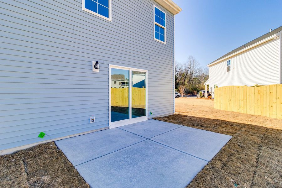 Exterior details and patio area of a home in Bluefield, Lexington (Image 3).