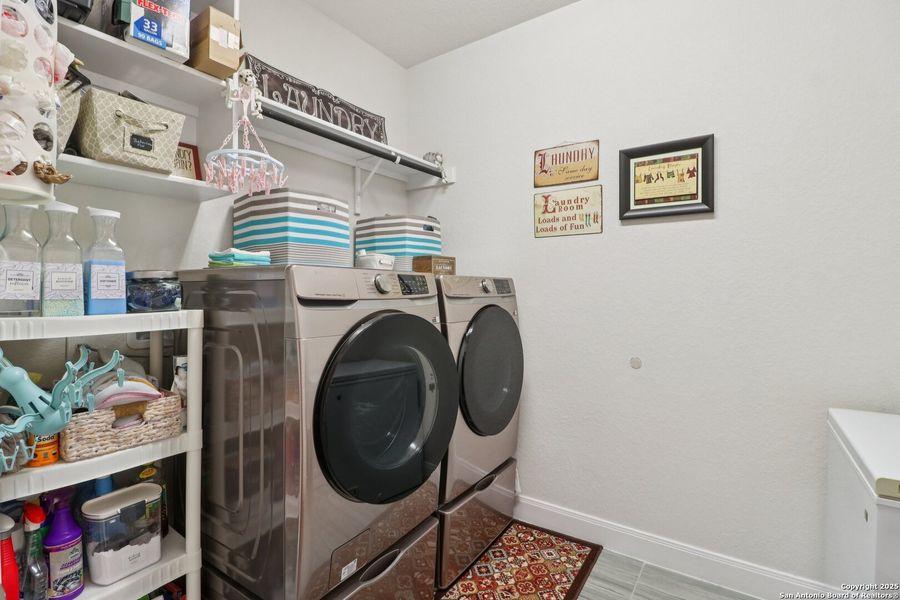 Furnished interior view inside a new home in Stillwater Ranch, San Antonio (Image 30).