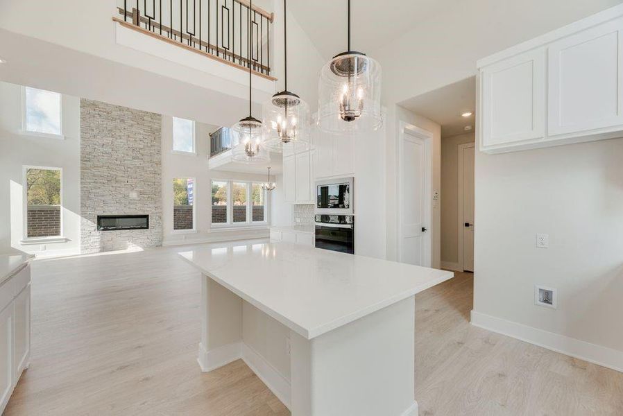 Furnished interior view inside a new home in Lake Forest, McKinney (Image 12). Furnished interior view inside a new home in Lake Forest, McKinney (Image 12).