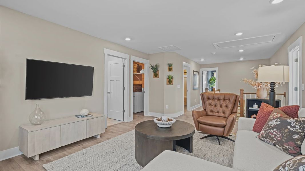 Loft of The Drayton Design by DRB Homes