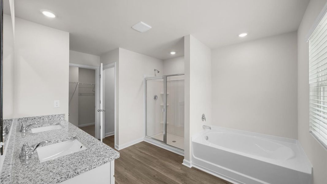 Furnished interior view inside a new home in Laurel Park Townhomes, Hephzibah (Image 7). Furnished interior view inside a new home in Laurel Park Townhomes, Hephzibah (Image 7).
