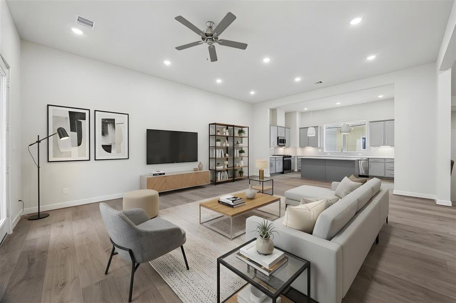 living area.