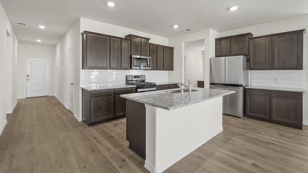 Furnished interior view inside a new home in Elevon, Lavon (Image 10).