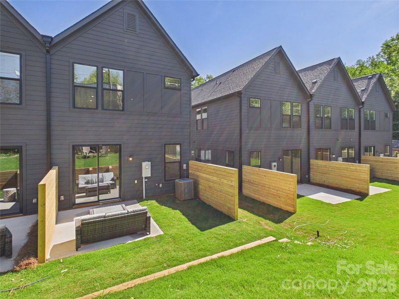 Exterior details and patio area of a home in , Charlotte (Image 4).