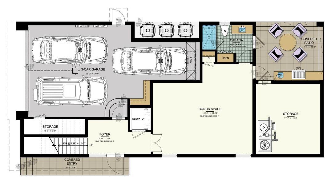 Diamond Shores - PLANS - Floor Plan Lowe