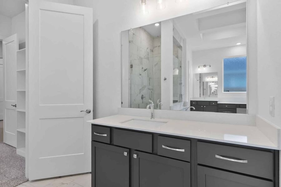 Furnished interior view inside a new home in Attwater 55s, Waller (Image 9).