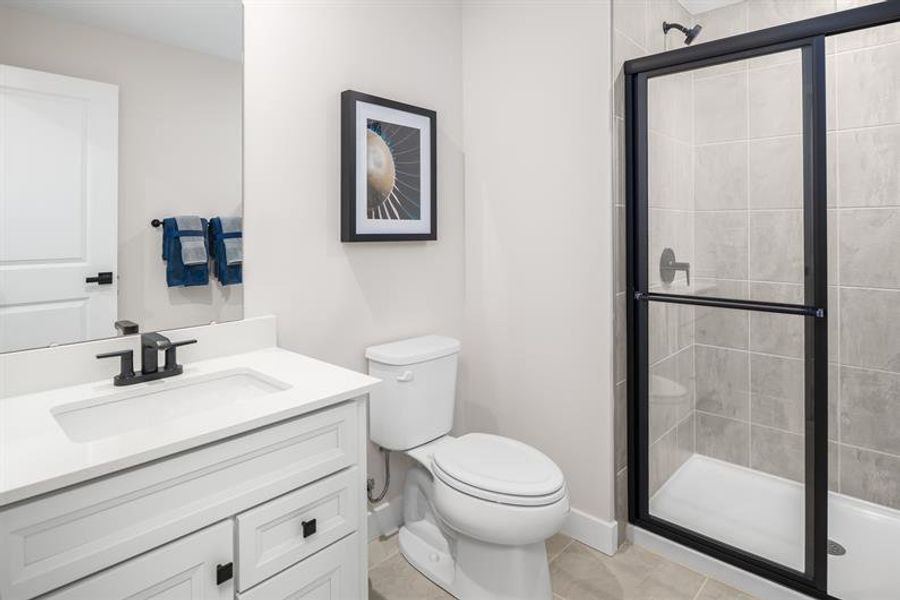 Representative furnished interior of a home built from the Normandy by Ryan Homes in Everly Estates, Spartanburg (Image 37).