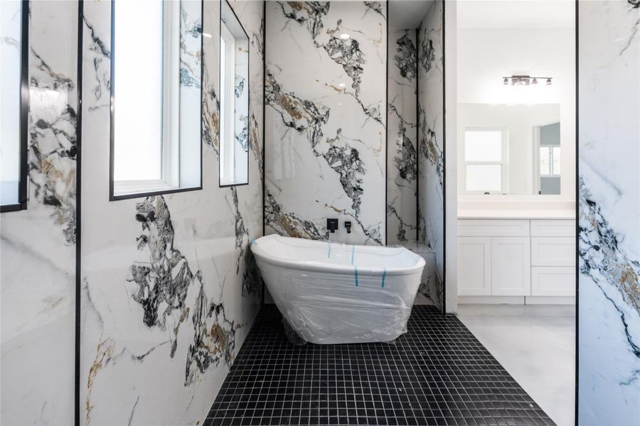 Furnished interior view inside a new home in , Huntsville (Image 10).