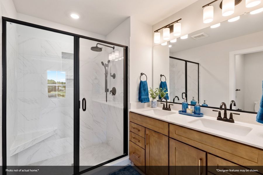 Furnished interior view inside a new home in Avenue One, Castle Hayne (Image 9).