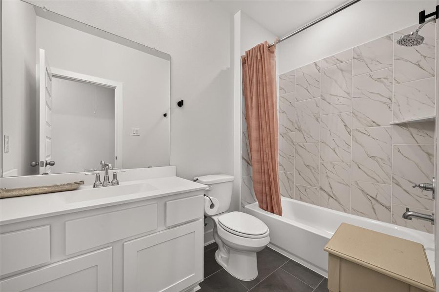 Furnished interior view inside a new home in , Brookshire (Image 37).