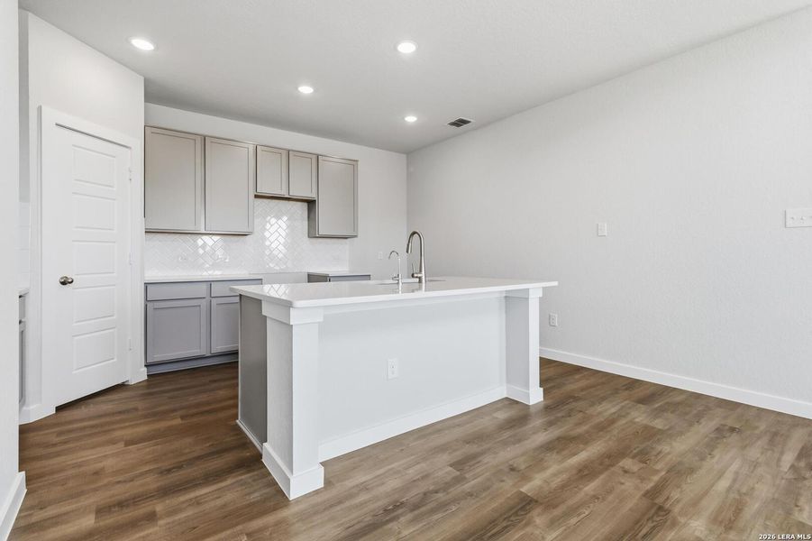 Furnished interior view inside a new home in Katzer Ranch, Converse (Image 7). Furnished interior view inside a new home in Katzer Ranch, Converse (Image 7).