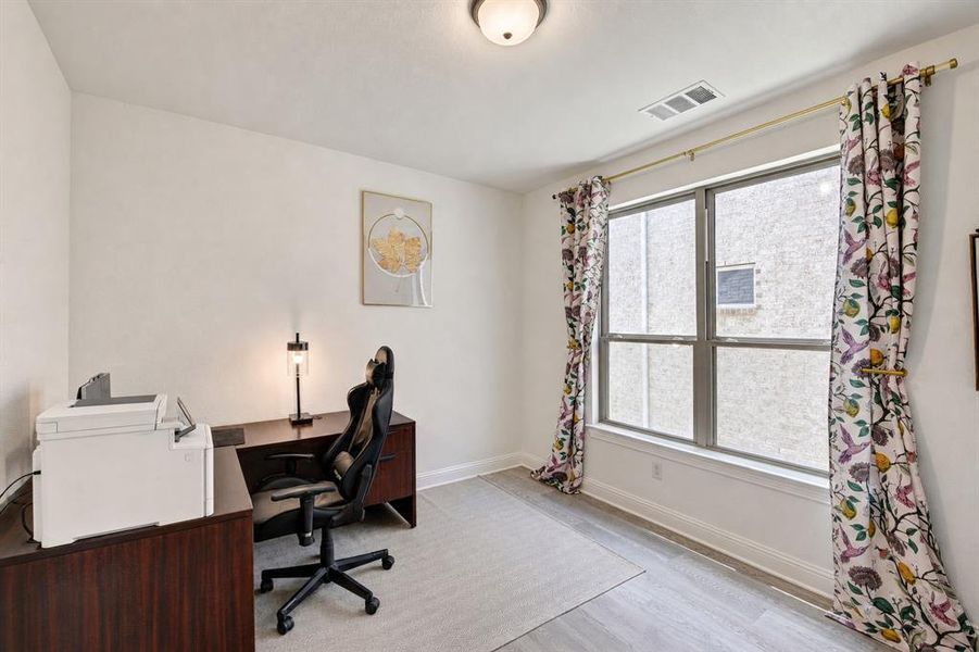 Furnished interior view inside a new home in Pecan Square, Northlake (Image 5).