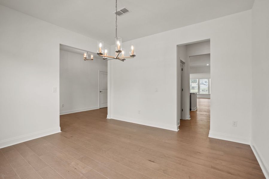 Representative unfurnished interior of a home built from the Summerfield by Pulte Homes in Cannon Run, Concord (Image 33). Representative unfurnished interior of a home built from the Summerfield by Pulte Homes in Cannon Run, Concord (Image 33).