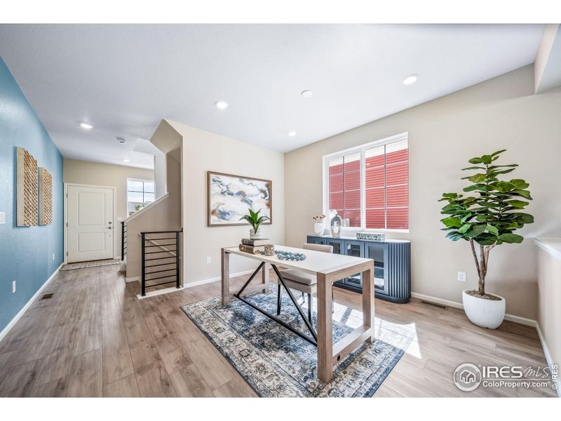 Furnished interior view inside a new home in , Johnstown (Image 14). Furnished interior view inside a new home in , Johnstown (Image 14).