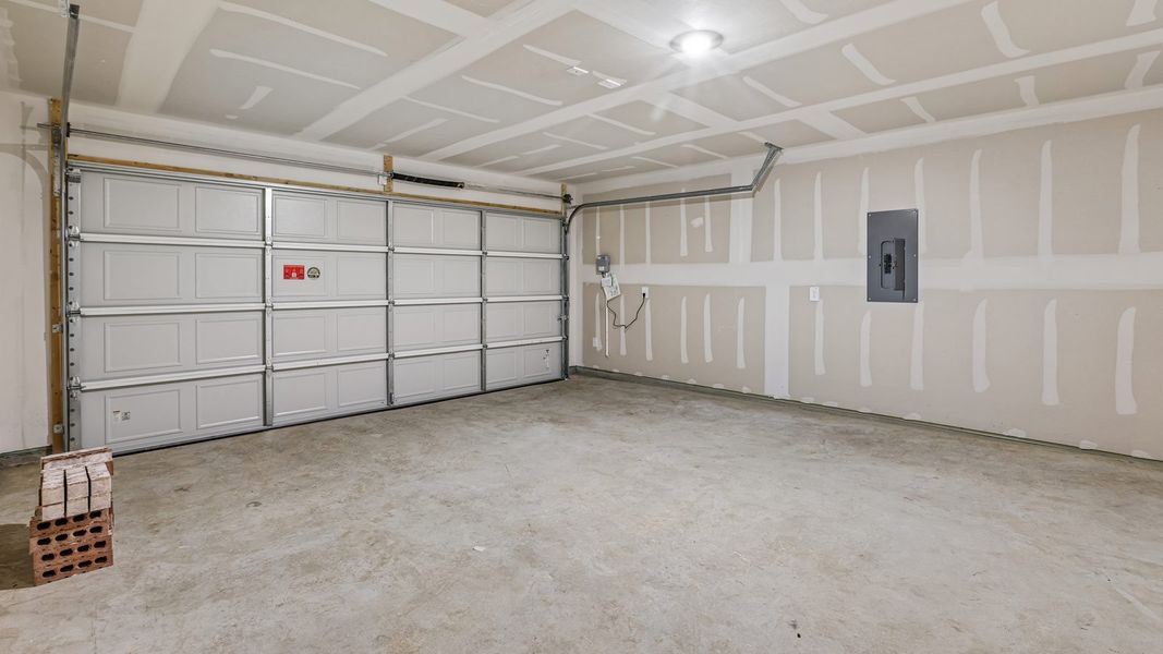 In-progress construction of a new home in Briarwood, Elgin, TX (Image 45).