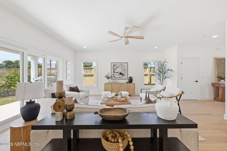 Furnished interior view inside a new home in , Jacksonville Beach (Image 6).