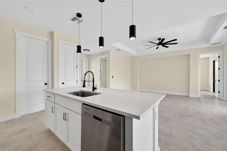 Furnished interior view inside a new home in , Cape Coral (Image 6).