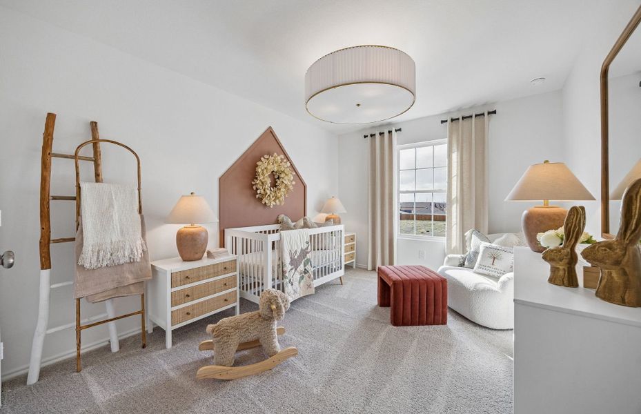 Representative furnished interior of a home built from the Camelia by Pulte Homes in Saddleback at Santa Rita Ranch, Liberty Hill (Image 6).