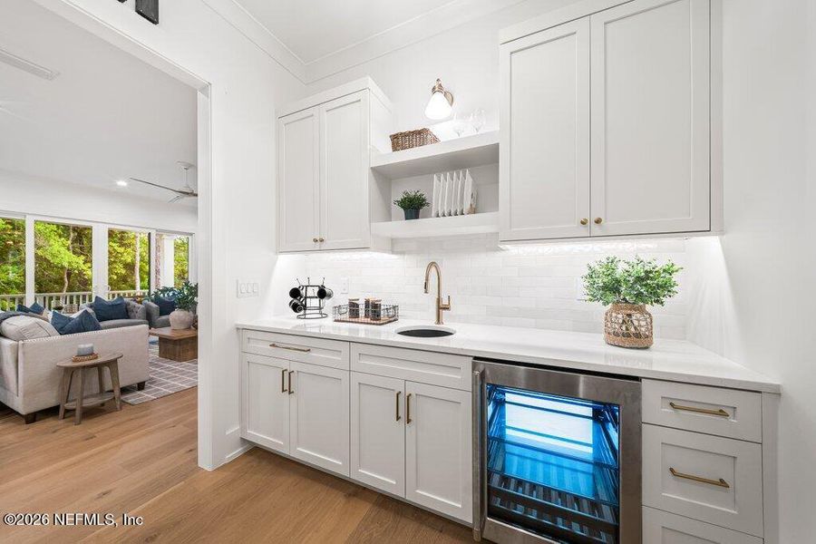 Furnished interior view inside a new home in , Jacksonville (Image 42).
