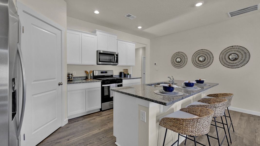Furnished interior view inside a new home in Fairview Hills, Cleveland (Image 17).