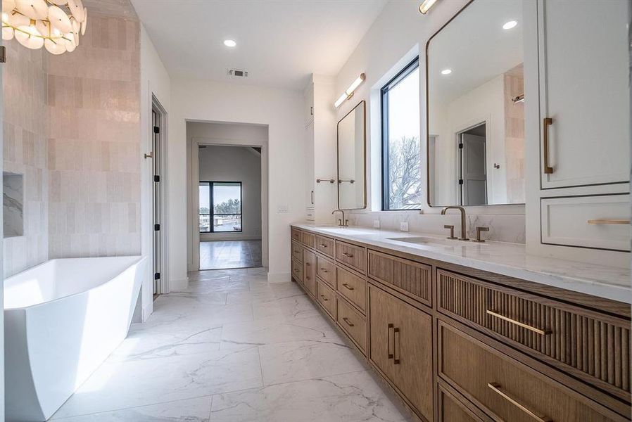 Furnished interior view inside a new home in , Graford (Image 14).