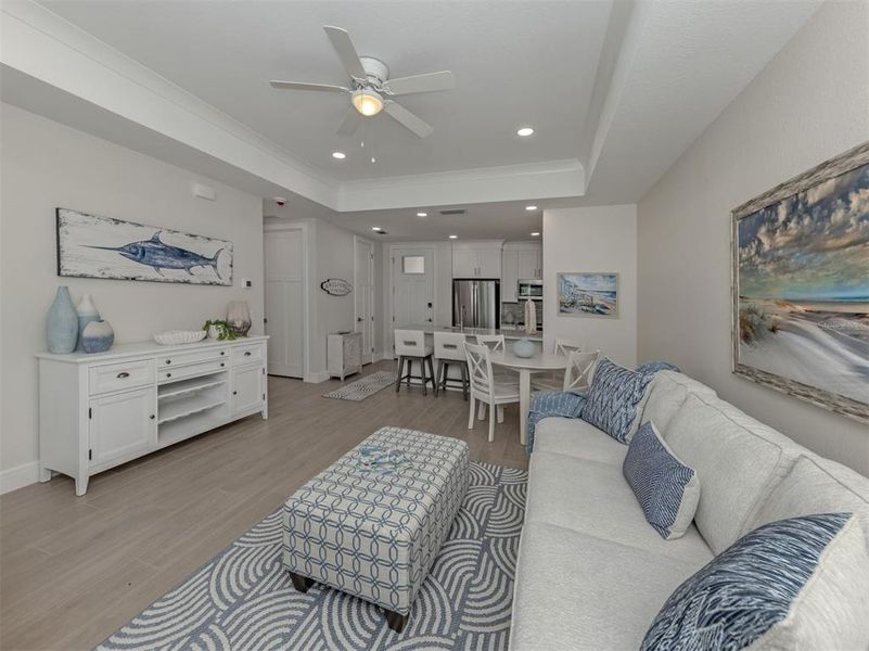 Furnished interior view inside a new home in , Venice (Image 16).