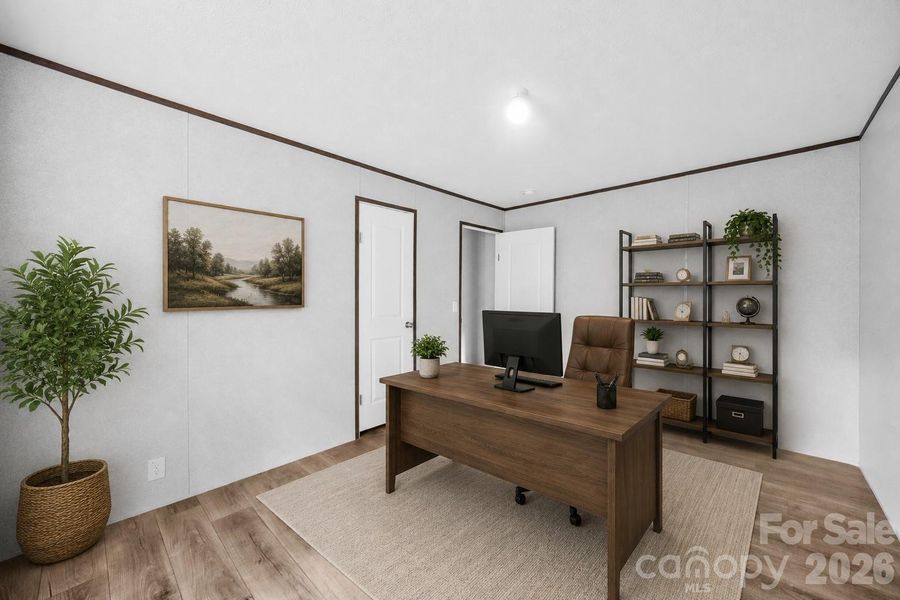 Furnished interior view inside a new home in , Kings Mountain (Image 13).