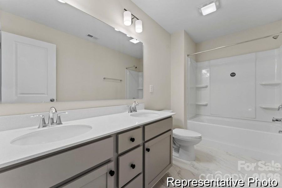 Furnished interior view inside a new home in Beaver Creek, Statesville (Image 6).