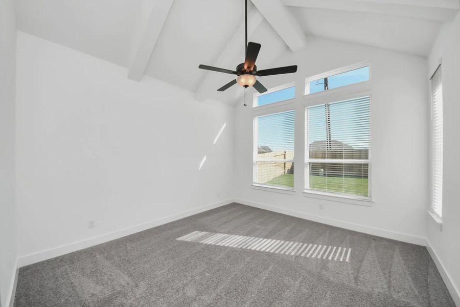 Representative unfurnished interior of a home built from the Summerton by Chesmar Homes in Meridiana 50's and 60's, Manvel (Image 61).