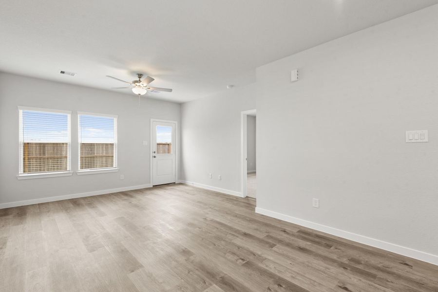 Spacious, unfurnished interior of a new home in Barrett Crossing, Crosby (Image 16). Spacious, unfurnished interior of a new home in Barrett Crossing, Crosby (Image 16).