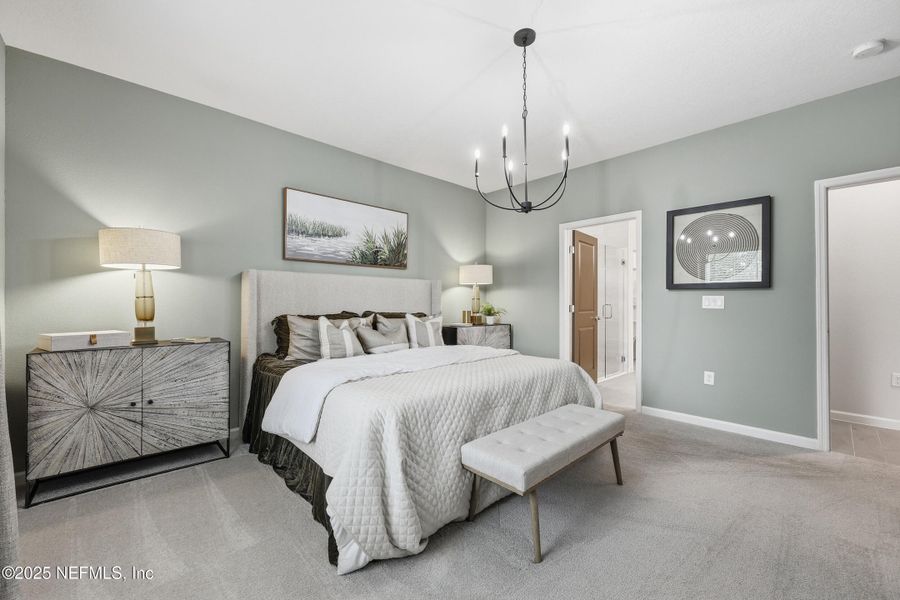 Furnished interior view inside a new home in St Augustine Lakes: St Augustine Lakes 40S, St. Augustine (Image 19).