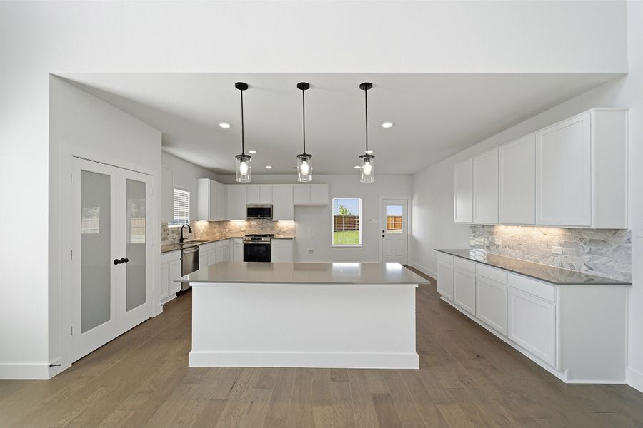 Furnished interior view inside a new home in Heartland, Heartland (Image 6). Furnished interior view inside a new home in Heartland, Heartland (Image 6).