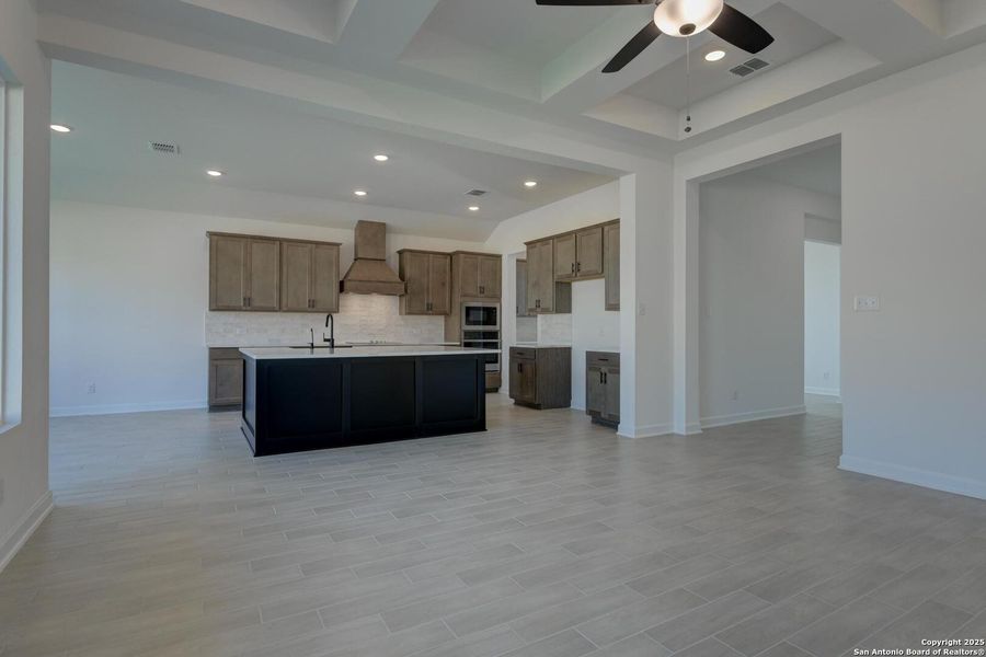 Spacious, unfurnished interior of a new home in The Heritage at Saddlebrook Ranch 70's, Schertz (Image 31). Spacious, unfurnished interior of a new home in The Heritage at Saddlebrook Ranch 70's, Schertz (Image 31).