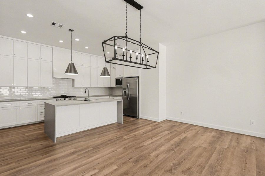 Furnished interior view inside a new home in , Houston (Image 7).