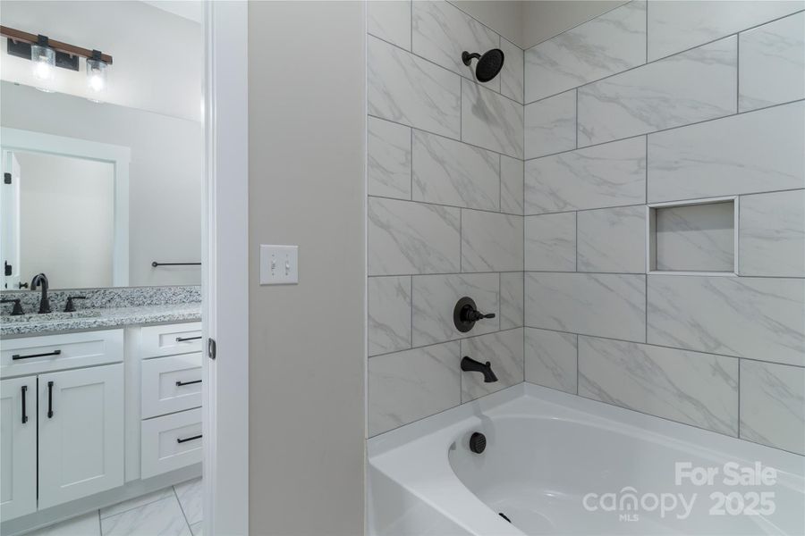 Furnished interior view inside a new home in , Maiden (Image 8).