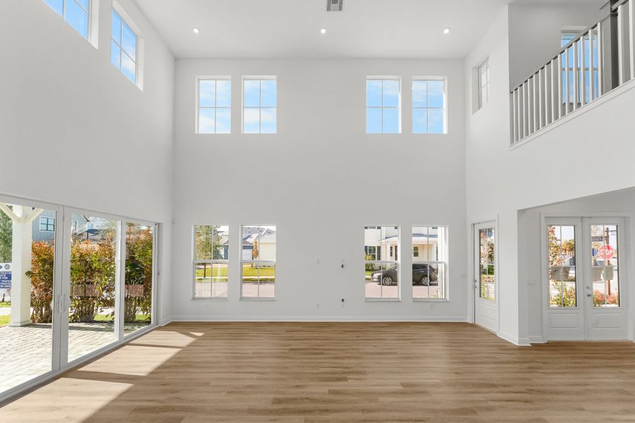 Representative unfurnished interior of a home built from the Barberton by Mattamy Homes in Newfield, Palm City (Image 13).