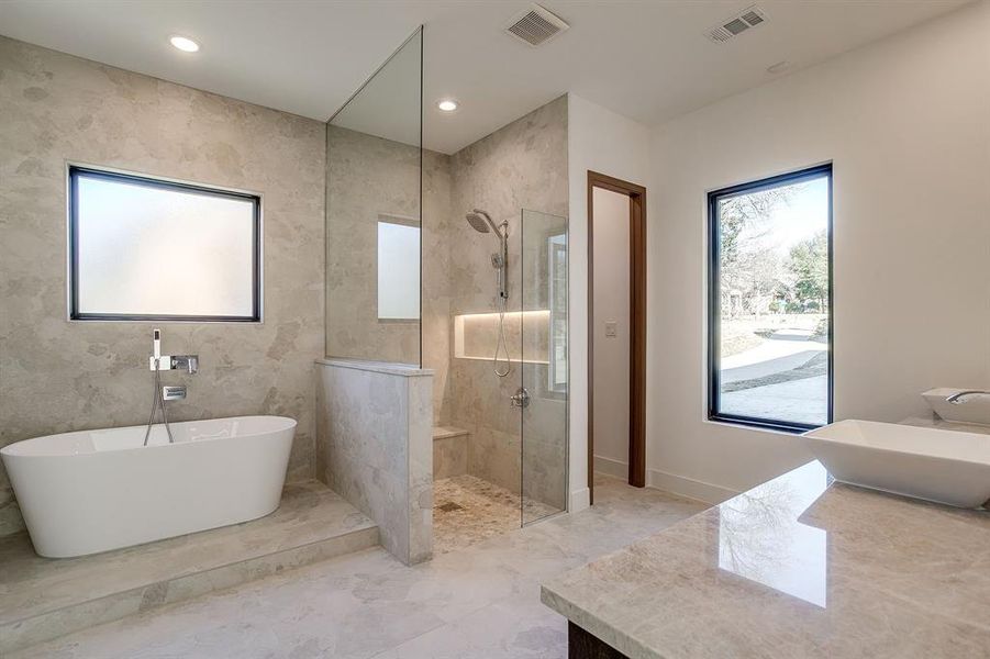 Furnished interior view inside a new home in , Cedar Hill (Image 9).