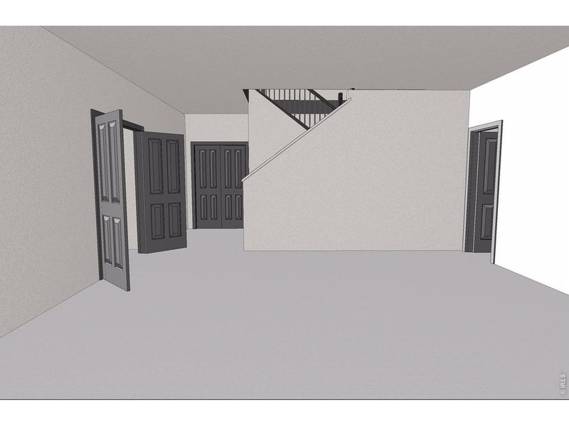 Exterior rendering of this home design in , Red Feather Lakes, CO (Image 4).