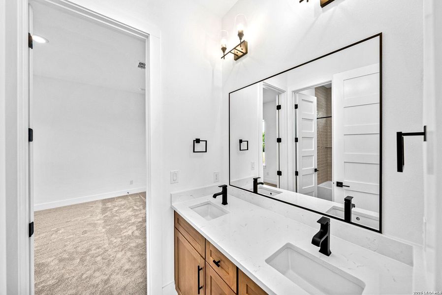Furnished interior view inside a new home in , Spring Branch (Image 14).