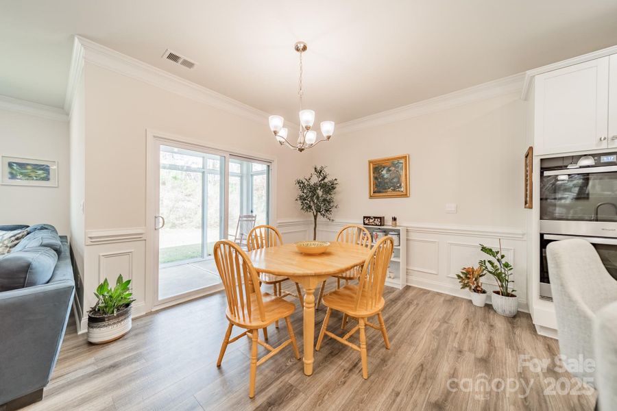 Furnished interior view inside a new home in , Charlotte (Image 26). Furnished interior view inside a new home in , Charlotte (Image 26).