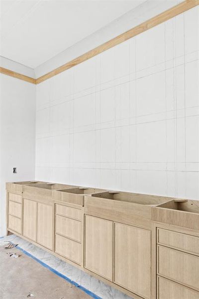 In-progress construction of a new home in , Dallas, TX (Image 30).