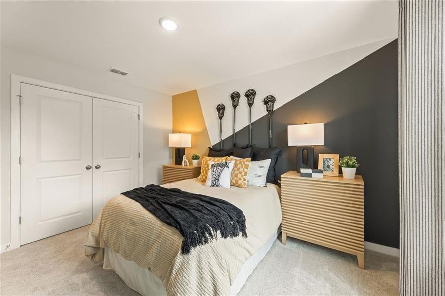 Furnished interior view inside a new home in Oak Grove Glen, Snellville (Image 15).