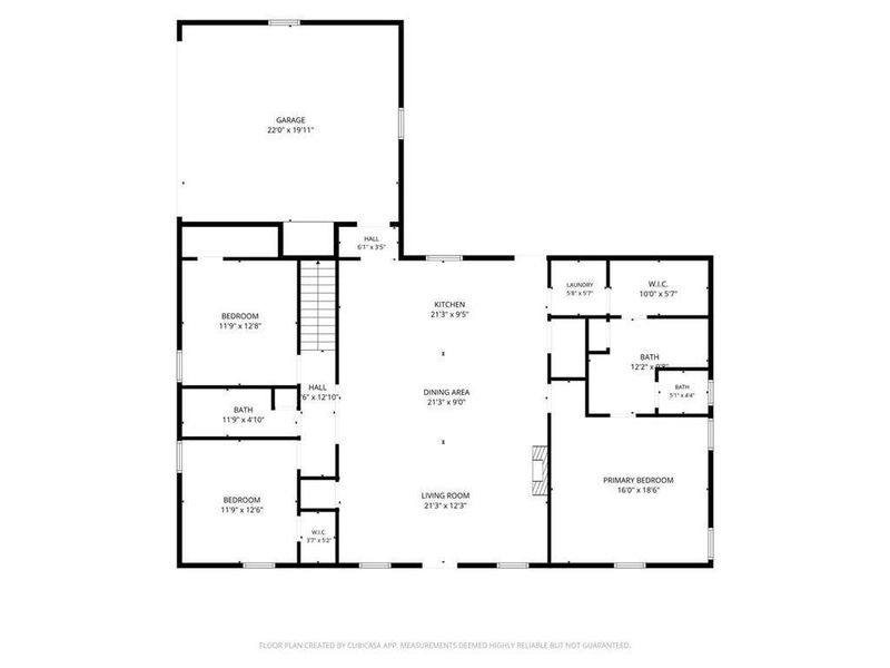 2D floor plan layout of this home in , Mansfield, GA (Image 6).