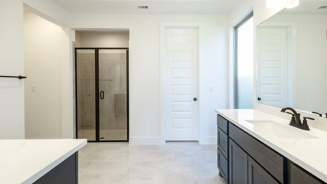 Furnished interior view inside a new home in Easton Park, Austin (Image 5).