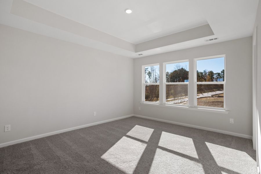 Spacious, unfurnished interior of a new home in Renaissance at White Oak, Garner (Image 25).