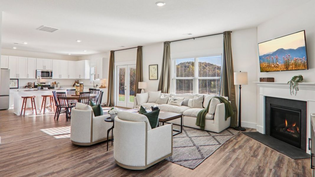 Furnished interior view inside a new home in Fieldcrest Acres, Blountville (Image 5).