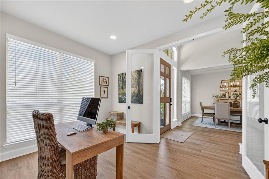 Furnished interior view inside a new home in The Parks at Wilson Creek, Celina (Image 15).