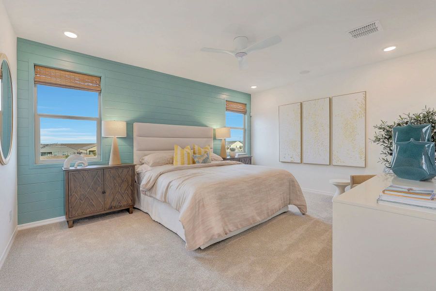 Representative furnished interior of a home built from the Lagoon by Mattamy Homes in Tyler Ranch, Buckeye (Image 35).