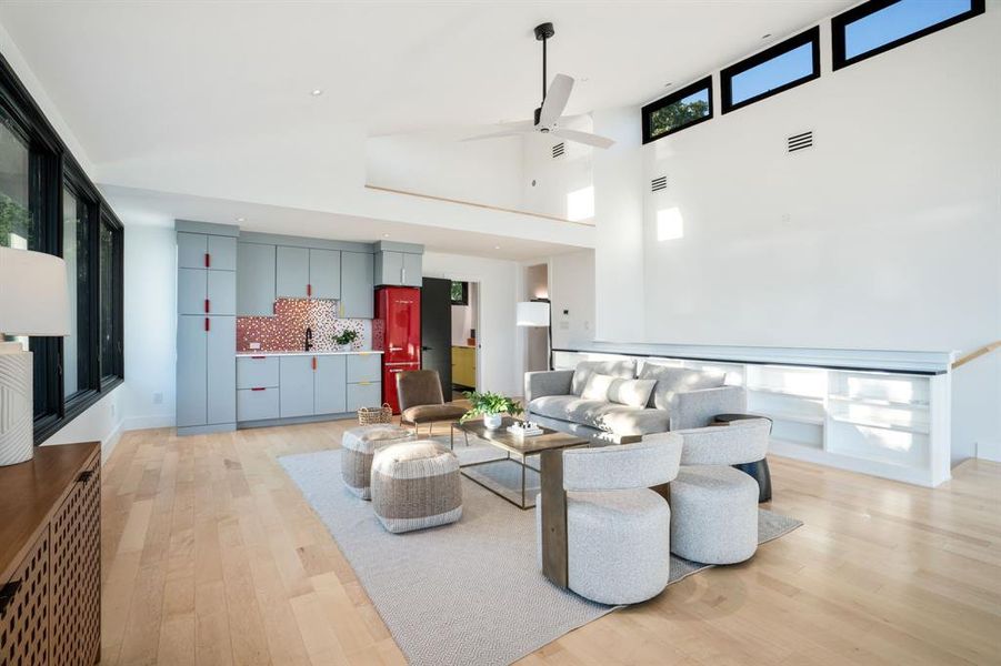 Furnished interior view inside a new home in , Oak Point (Image 12).